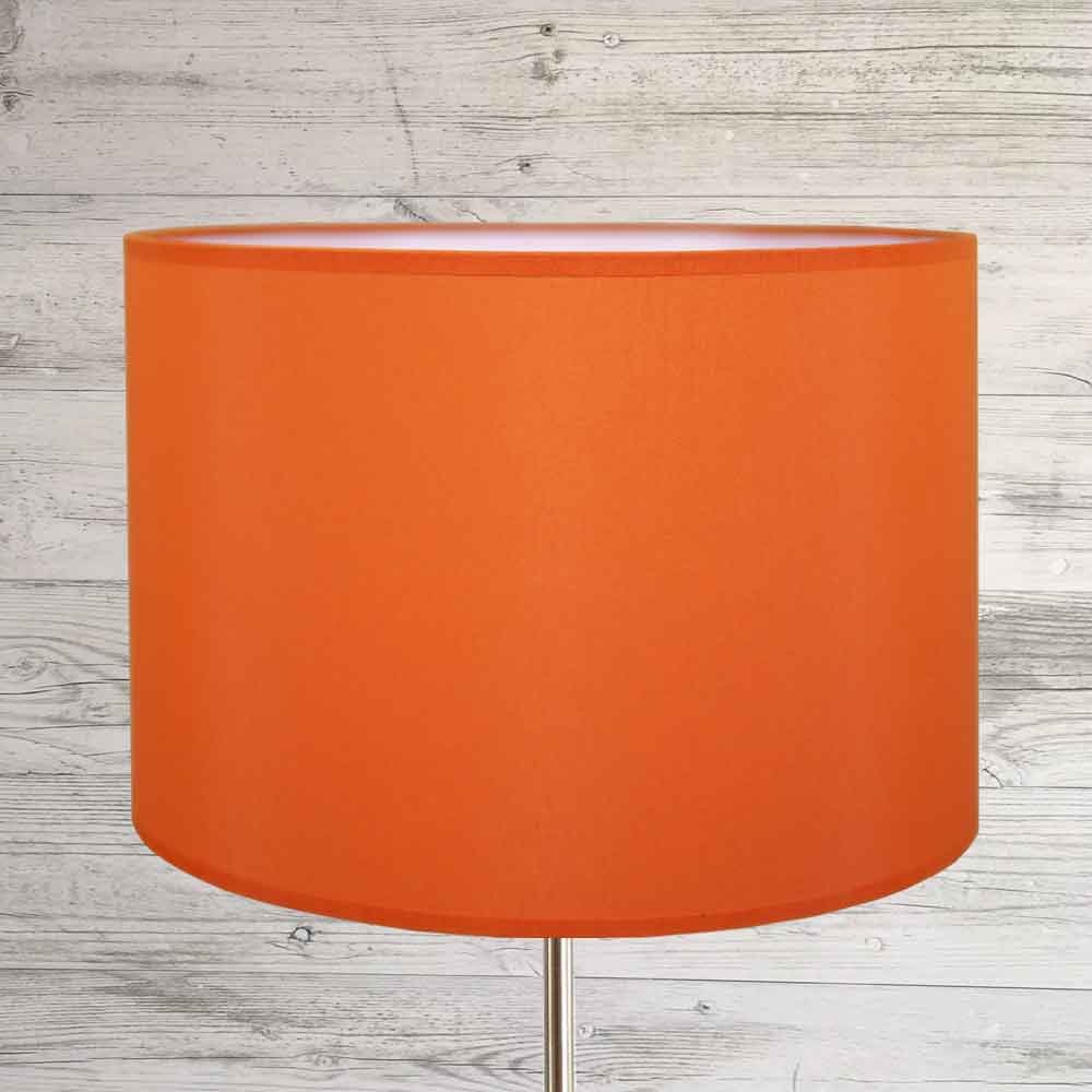 Burnt orange Table Lamp Shade 